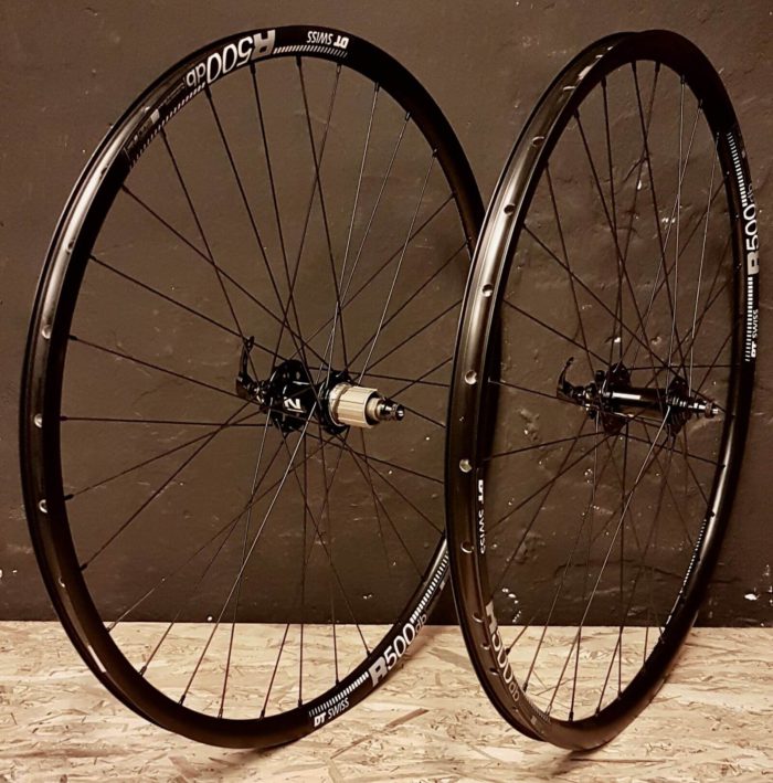 DT Swiss R500 Novatec 791-792 Pillar Aluminium Gravel Wheels for Adventure Cycling and Bikepacking Set to Weight 130 kg