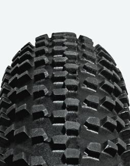 Tread in TUFO Gravel Swampero 40-622 700x40C Gravel Tire 28" Tubeless Tubeless Black Beige 430 grams