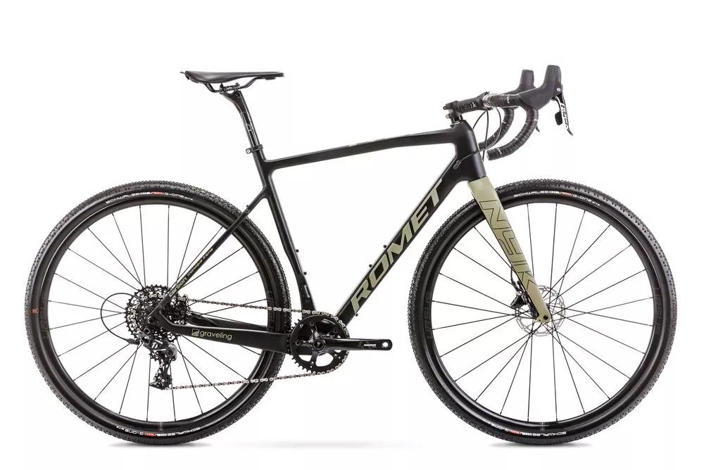 Romet NYK 2022 Bicycle Gravel Carbon Schwalbe G-One 700×45C Price 9999 zł