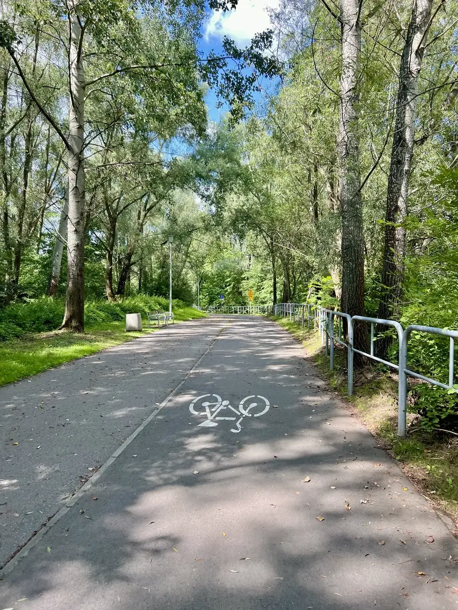 Tyczyn - Rzeszów - gravelowa trasa rowerowa wzdłuż wisłoka przez Boguchwałę